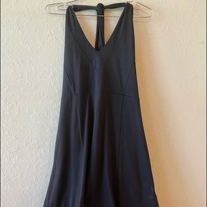 Black Patagonia Halter Dress.